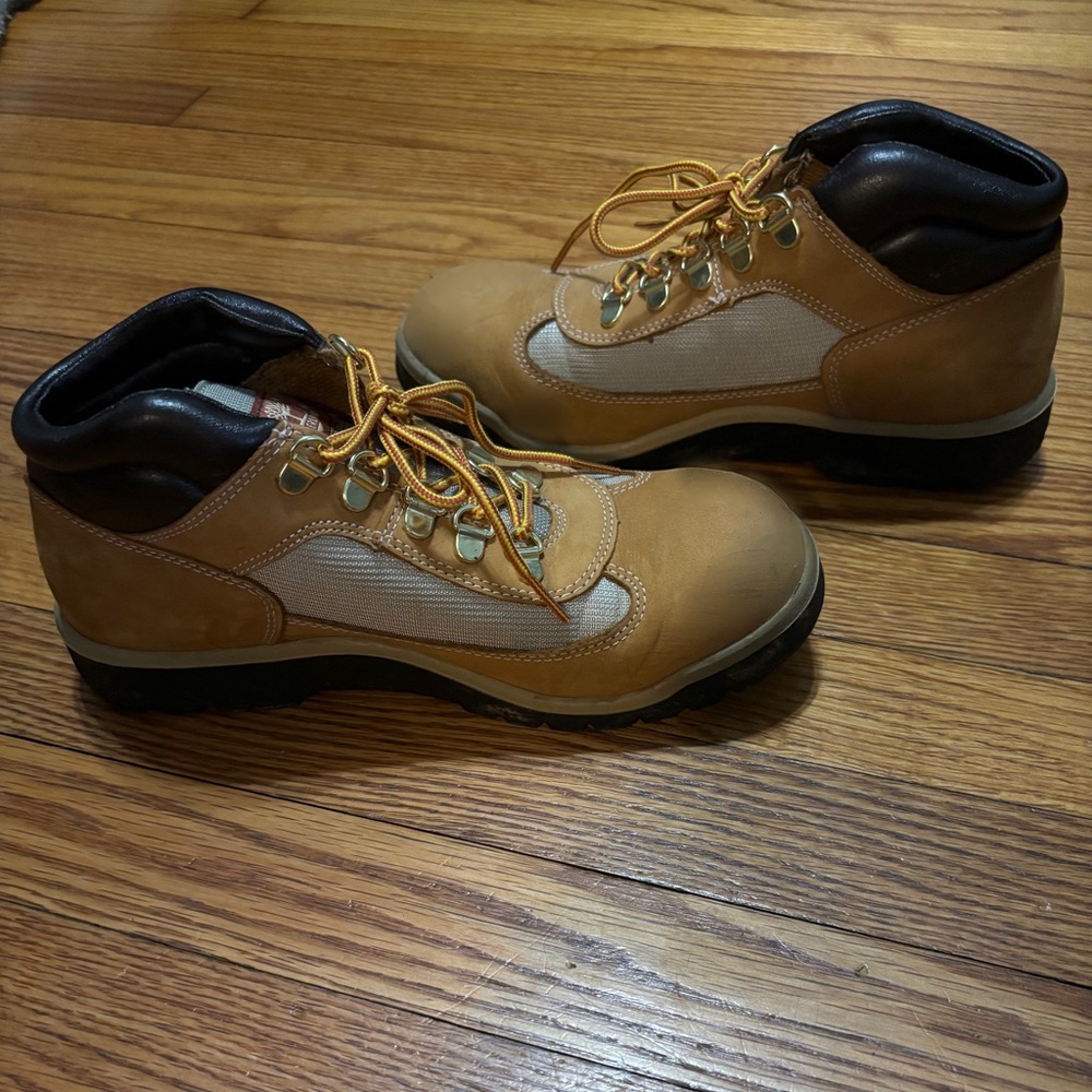 Timberland Size 6 Men Field Boot. Color Wheat Nub… - image 3